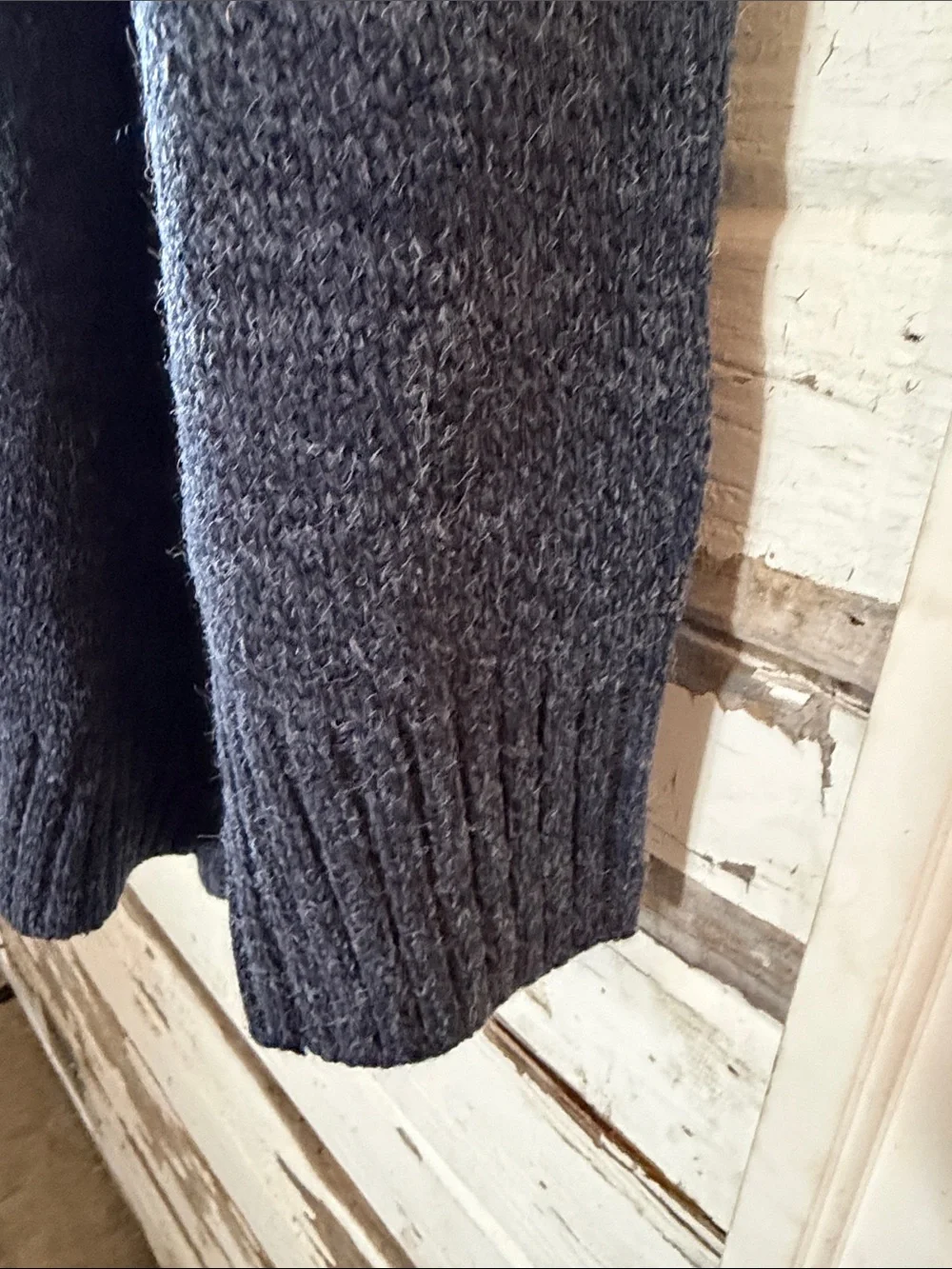Zenana Outfitters Charcoal Open-Front Pocket Cardigan